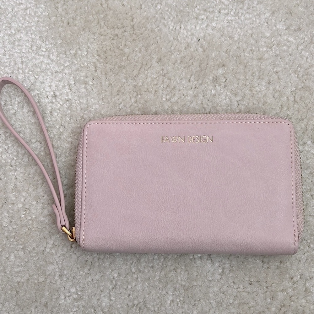 Fawn design— THE WALLET— BLUSH